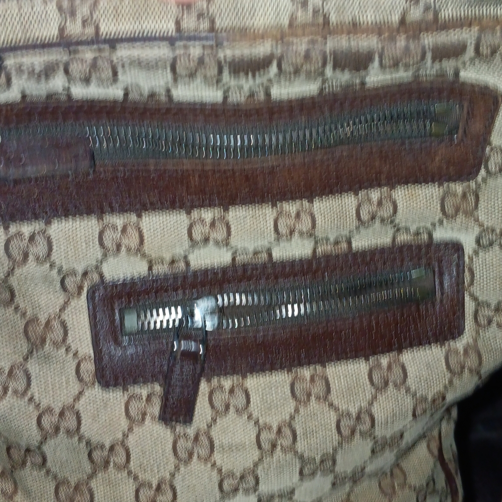 Gucci Brown Crossbody Bag with Signature GG Monogram